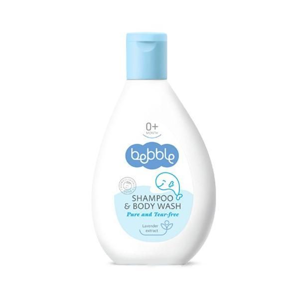 Bebble Шампоан и гел за вана 2 в 1 - Bebble Shampoo &amp; Body Wash, 200 мл