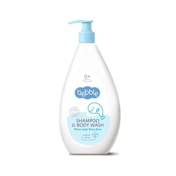 Bebble Шампоан и гел за вана 2 в 1 - Bebble Shampoo &amp; Body Wash, 400 мл