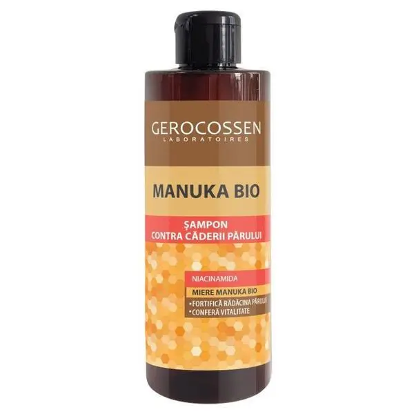 Gerocossen Шампоан против косопад - Gerocossen Manuka Bio, 400 мл