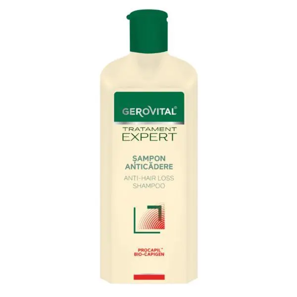 Gerovital Шампоан против косопад - Gerovital Treatment Expert Anti Hair Loss Shampoo, 400 мл