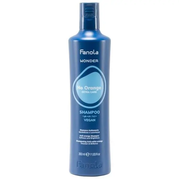 Fanola Шампоан против портокалови нюанси - Fanola Wonder No Orange Shampoo, 350 мл