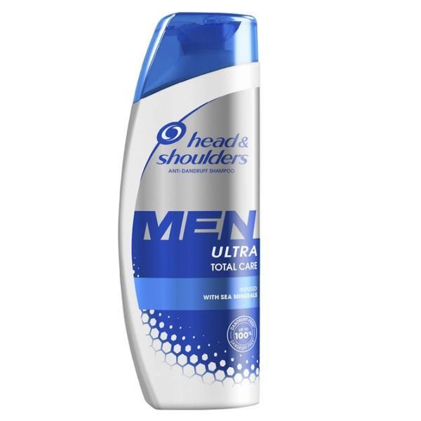 Head&Shoulders Шампоан против пърхот и грижа за мъже Head&amp;Shoulders Anti-Dandruff Shampoo Men Ultra Total Car, 360 мл