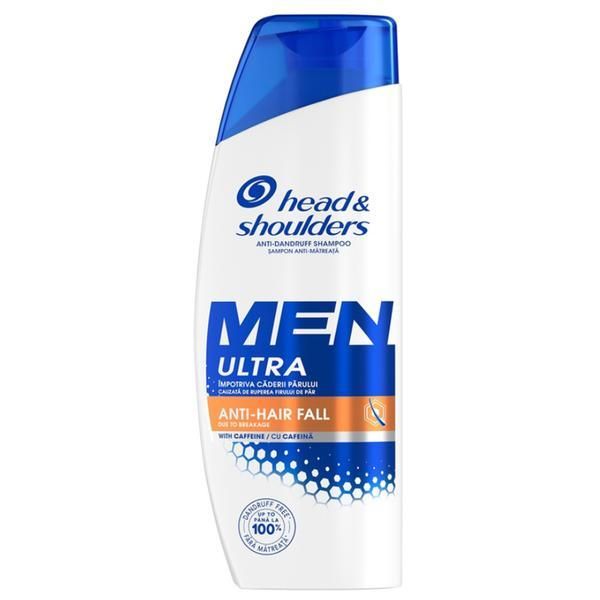 Head&Shoulders Шампоан против пърхот и предотвратяване на косопад за мъже - Head&amp;Shoulders Anti Dandruff Shampoo Men Ultra Anti-hair Fall, 360 мл