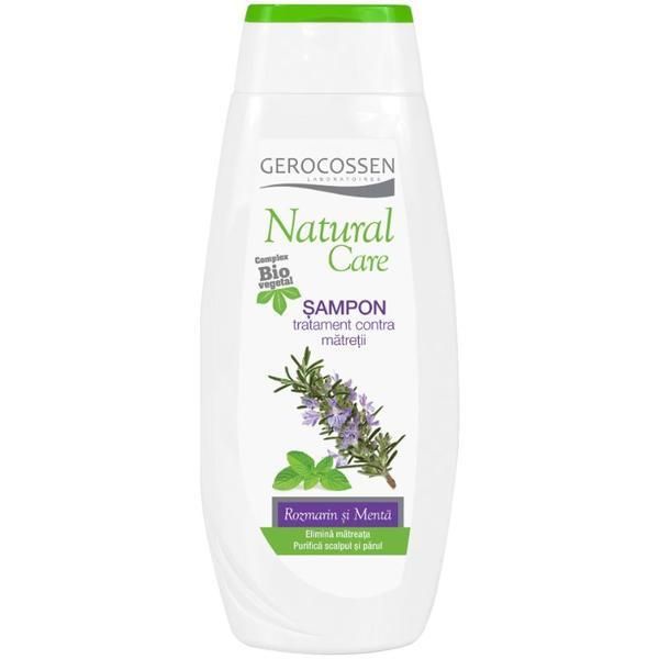 Gerocossen Шампоан против пърхот Natural Care с розмарин и мента, Gerocossen, 400 мл