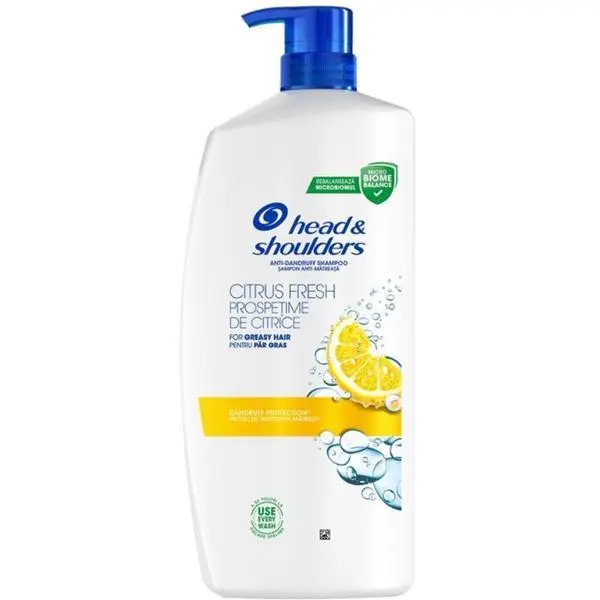 Head&Shoulders Шампоан против пърхот с екстракт от цитрус за мазна коса - Head&amp;Shoulders  Citrus Fresh , 800 мл