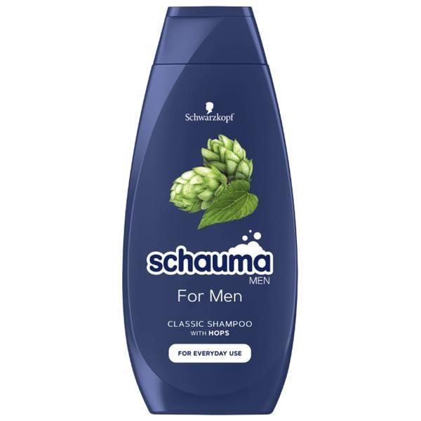 Schauma Шампоан против пърхот с хмел за мъже - Schwarzkopf Schauma Men Anti-Dandruff Intensive Shampoo with Hops, 400 мл