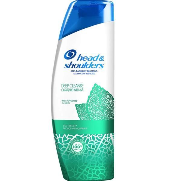 Head&Shoulders Шампоан против пърхот за главата и раменете Head&amp;Shoulders Anti-dandruff Shampoo Deep Cleanse Itch Relief, 300 мл