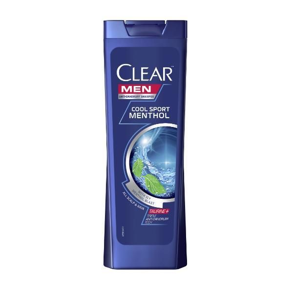 Clear Шампоан против пърхот за мъже - Clear Men Cool Sport Menthol, 400 мл