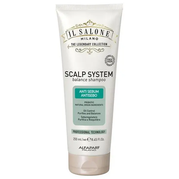 Alfaparf Milano Шампоан против себум - Il Salone Scalp System Balance Shampoo Anti-Sebum, 250 мл