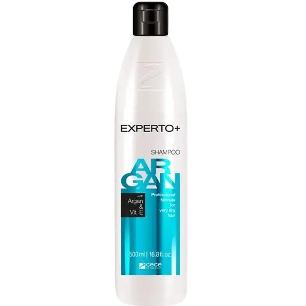 Experto+ Шампоан с арганово масло и витамин Е за много суха коса - Experto+ Argan Professional Shampoo with Argan Oil and Vitamin E, 500 мл