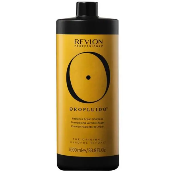 Revlon Professional Шампоан с арганово масло за хидратация и блясък - Revlon Professional Orofluido Radiance Argan Shampoo, 1000 мл