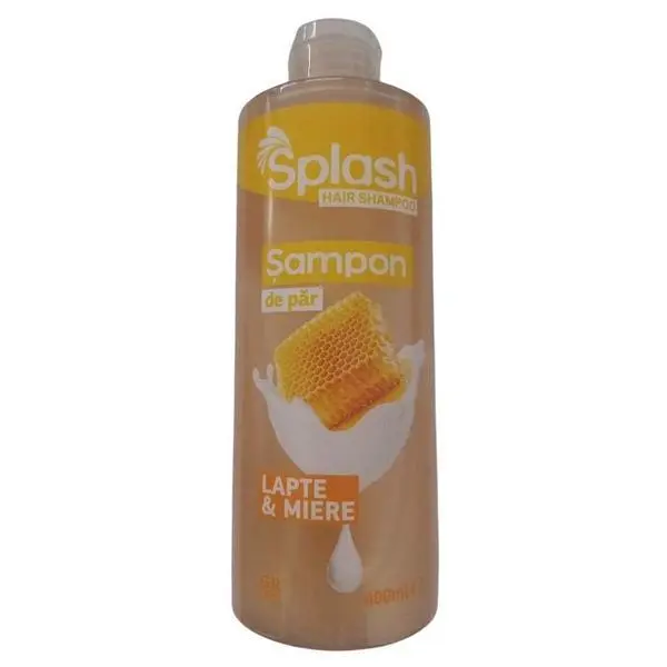 Splash Шампоан с аромат на мляко и мед - Splash Hair Shampoo, 400 мл