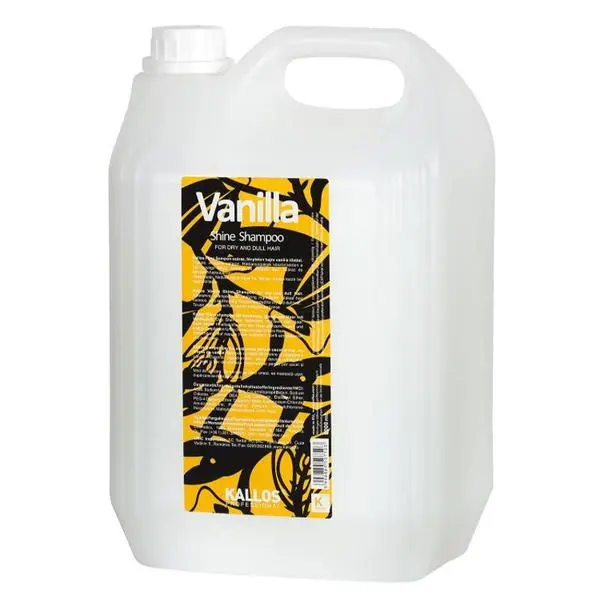 Kallos Шампоан с аромат на ванилия за блясък - Kallos Vanilla Shine Shampoo 5000мл