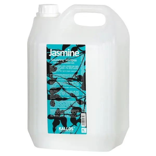 Kallos Шампоан с аромат на жасмин за суха и увредена коса - Kallos Jasmine Nourishing Shampoo 5000мл