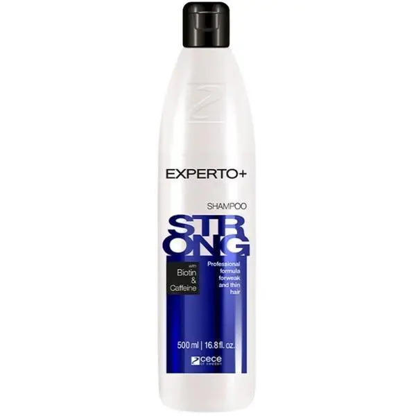 Experto+ Шампоан с биотин и кофеин за тънка и чуплива коса - Experto+ Strong Professional Shampoo with Biotin and Caffeine, 500 мл