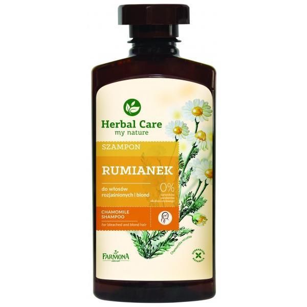 Farmona Шампоан с екстракт от лайка за руса коса - Farmona Herbal Care Chamomile Shampoo for Bleached and Blond Hair, 330мл