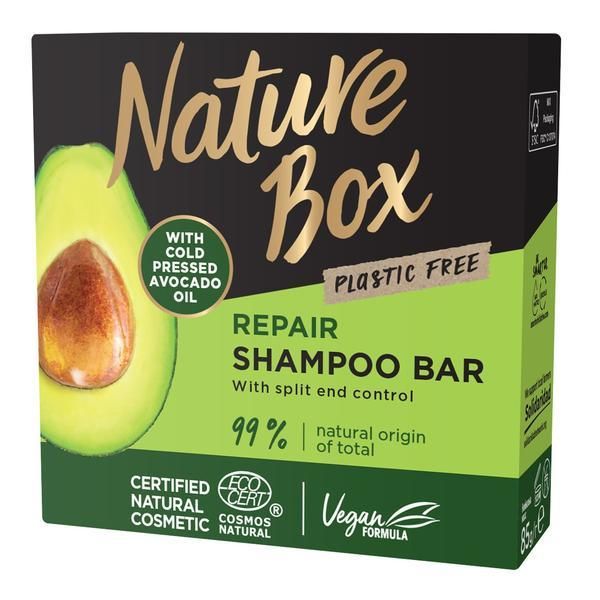 Nature Box Шампоан със студено пресовано масло от авокадо - Nature Box , 85 гр