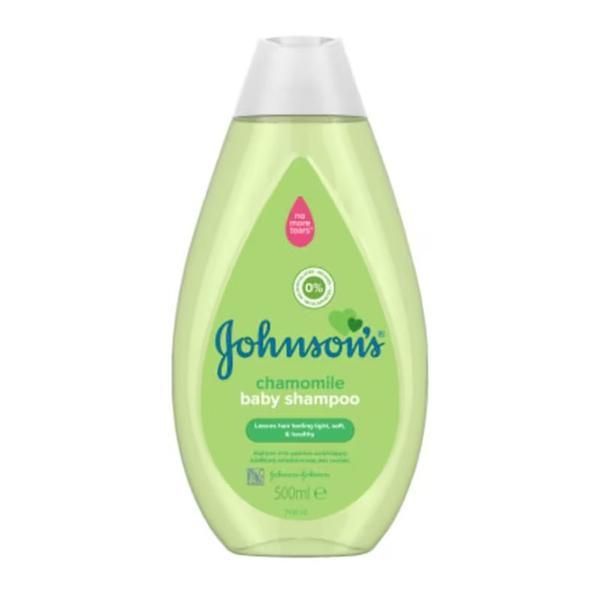 Johnson&Johnson Шампоан за бебета с лайка - Johnson&#039;s Baby Shampoo Chamomile, 500 мл