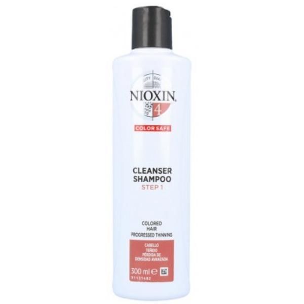 Nioxin Шампоан за боядисана и увредена коса - Nioxin System 4 Color Safe Cleanser Шампоан 300 мл