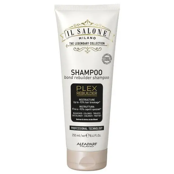 Alfaparf Milano Шампоан за боядисана, избелена и химически третирана коса - Il Salone Milano Bond Plex Rebuilder Shampoo, 250 мл