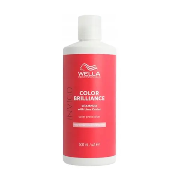 Wella Professionals Шампоан за боядисана коса, Фина или Нормална - Wella Professionals Invigo Color Brilliance Color Protection Shampoo Fine/Normal Hair, 500мл