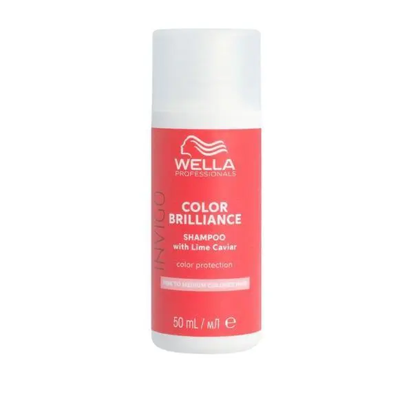 Wella Professionals Шампоан за боядисана коса тънка/нормална - Wella Professionals Invigo Color Brilliance Fine/Normal Mini Shampoo, 50 мл