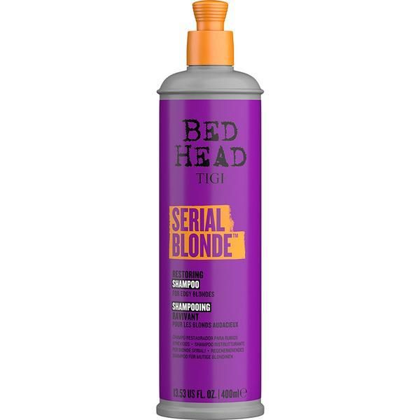Tigi Шампоан за боядисана руса коса - Tigi Bed Head Serial Blonde Restoring Shampoo, 400 мл