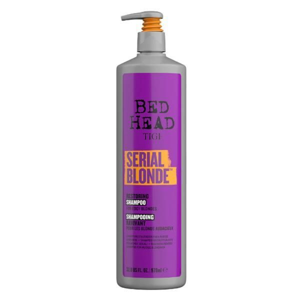 Tigi Шампоан за боядисана руса коса - Tigi Bed Head Serial Blonde Restoring Shampoo, 970 мл