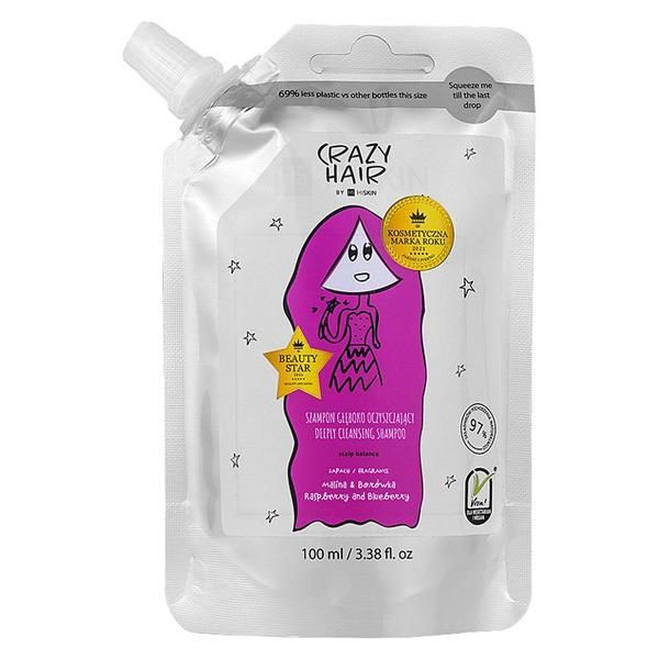 HiSkin Шампоан за дълбоко почистване с малини и боровинки CH3, HiSkin, 100 мл