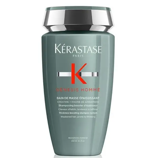 Kerastase Шампоан за гъстота на косата за мъже - Kerastase Genesis Homme Bain de Masse Epaississant, 250 мл