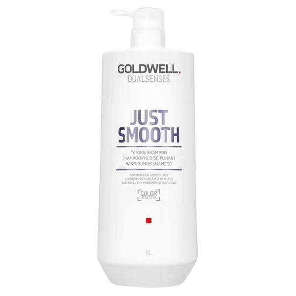Goldwell Шампоан за изглаждане на косата - Goldwell Dualsenses Just Smooth Taming Shampoo, 1000 мл
