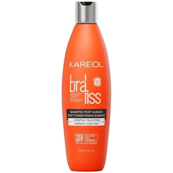 Kareol Шампоан за изправяне на коса - Kareol Braliss Post Straightening Shampoo, 300 мл