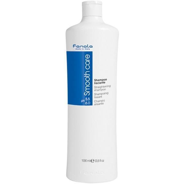 Fanola Шампоан за изправяне на косата - Fanola Smooth Care Straightening Shampoo, 1000мл