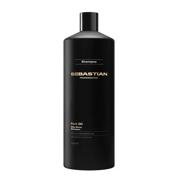 Sebastian Professional Шампоан за копринено мека и блестяща коса - Sebastian Professional Dark Oil Silky Shine Shampoo, 1000 мл