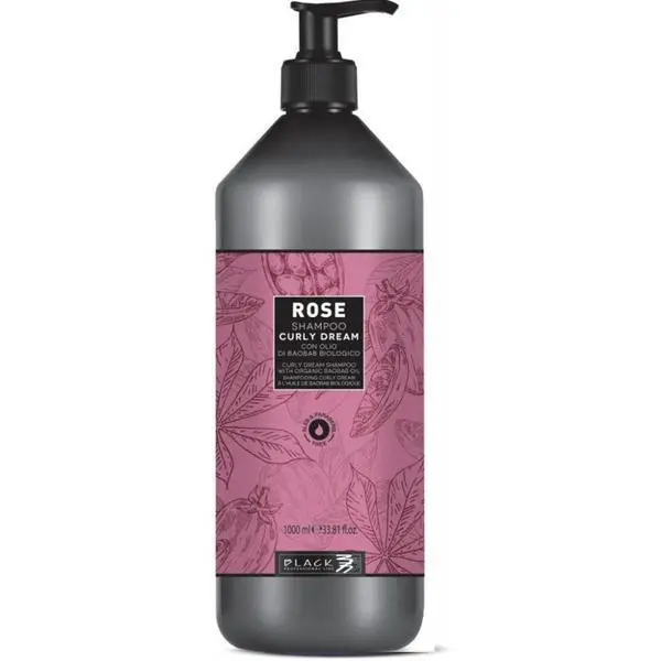 Black Professional Line Шампоан за къдрава коса - Black Professional Line Rose Curly Dream Shampoo, 1000 мл