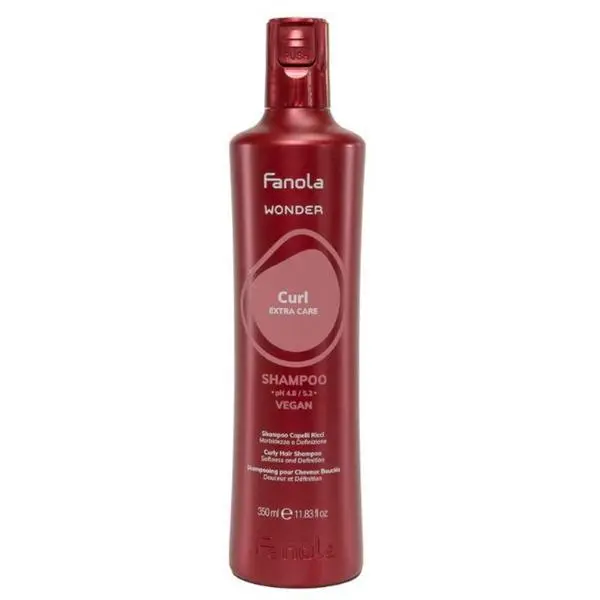 Fanola Шампоан за къдрава коса - Fanola Wonder Curl Extra Care Curly Hair Shampoo, 350 мл