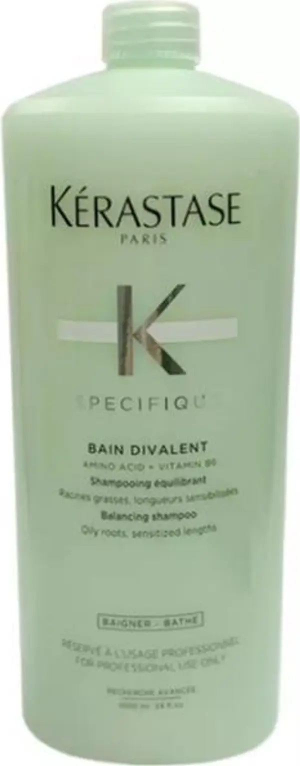 Kerastase Шампоан за мазен скалп и коса - Kerastase Specifique Bain Divalent Shampoo 1000 мл