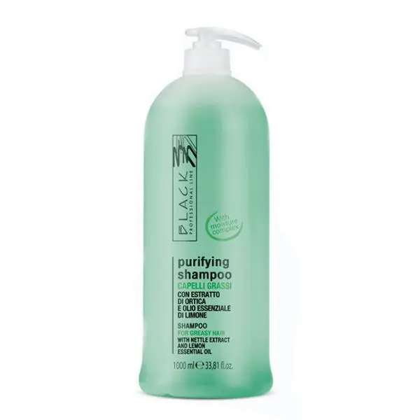 Black Professional Line Шампоан за мазна коса - Black Professional Line Purifying Shampoo, 1000мл