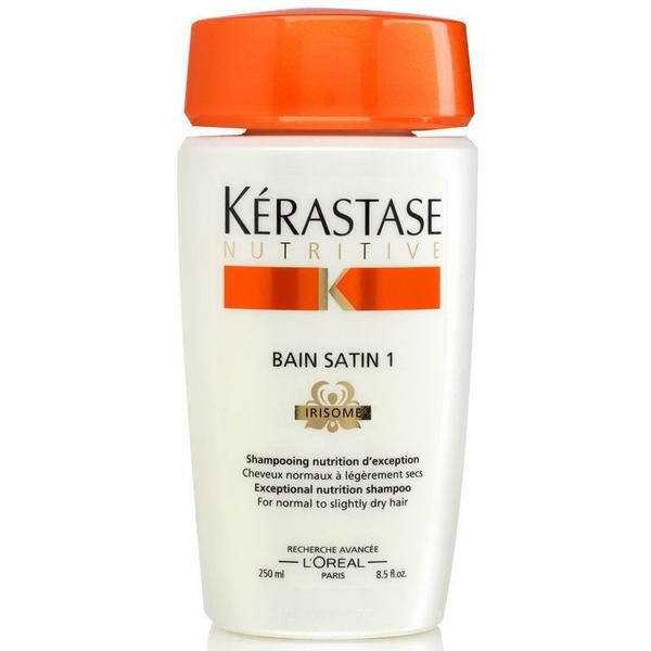 Kerastase Шампоан за нормална до суха коса - Kerastase Nutritive Bain Satin 1 Irisome Shampoo 250 мл