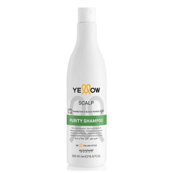 Alfaparf Milano Шампоан за почистване на скалпа - Alfaparf Milano Yellow Scalp Purity Shampoo, 500 мл