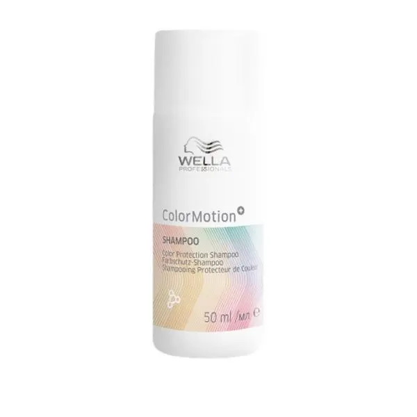 Wella Professionals Шампоан за поддържане и укрепване на цвета за боядисана коса - Wella Professionals Color Motion+ Mini, 50 мл