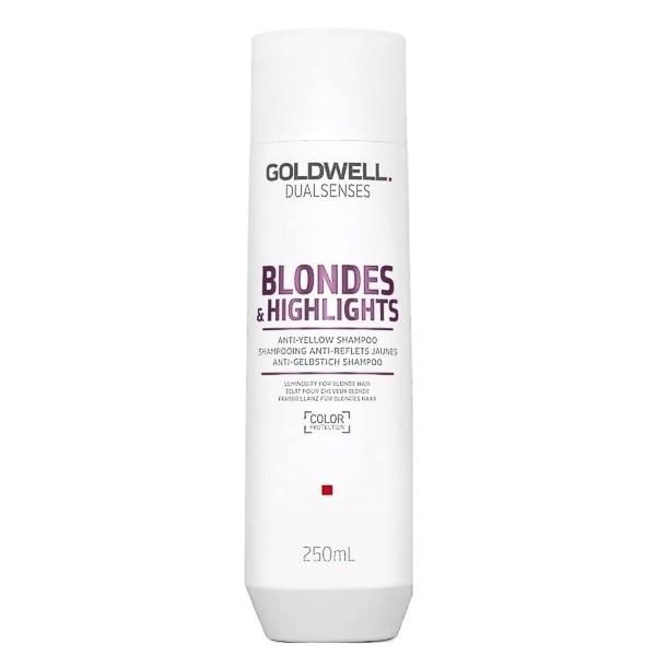 Goldwell Шампоан за руса коса - Goldwell Dualsenses Blondes &amp; Highlights Anti-Yellow Shampoo 250мл