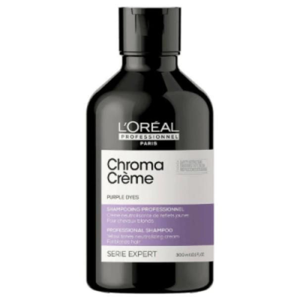 L'oreal Professionnel Шампоан за руса коса - L&#039;Oreal Professionnel Serie Expert Chroma Creme Purple Dyes, 300 мл