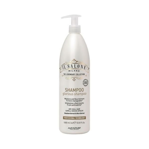 Alfaparf Milano Шампоан за суха и изтощена коса - Il Salone Milano Professional Glorious Shampoo, 1000 мл