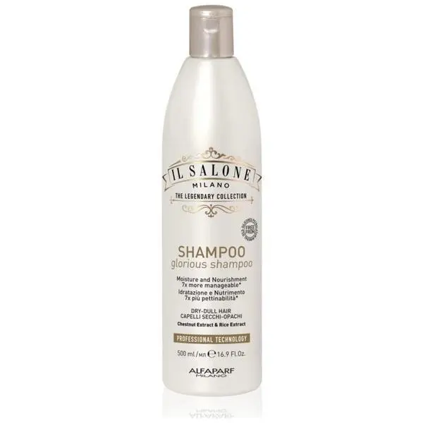 Alfaparf Milano Шампоан за суха и изтощена коса - Il Salone Milano Professional Glorious Shampoo, 500 мл