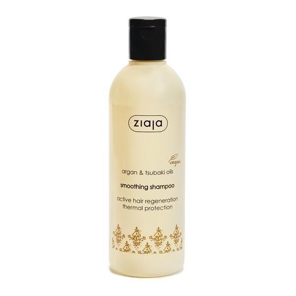Ziaja Шампоан за суха и увредена коса - Ziaja Argan and Tsubaki Oils Smoothing Shampoo, 300 мл