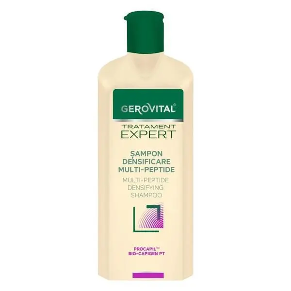 Gerovital Шампоан за уплътняване с мултипептиди - Gerovital Expert Treatment Multi-Peptide Densifying Shampoo, 400 мл