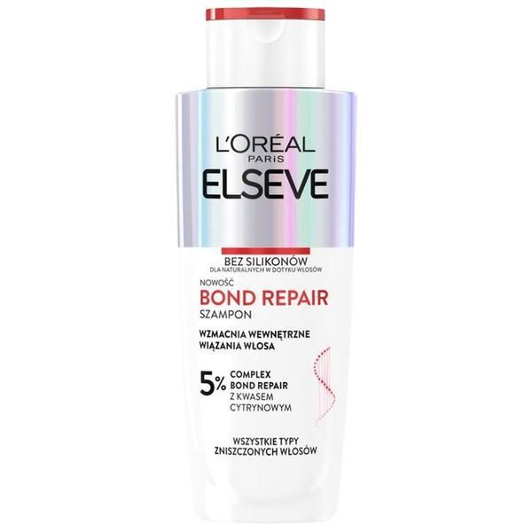 L'Oreal Paris Шампоан за увредена коса L&#039;Oreal Paris - Elseve Bond Repair Shampoo 5%, 200 мл