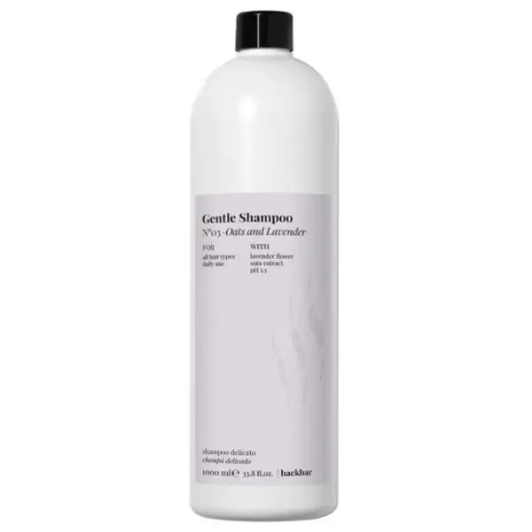 Farmavita Шампоан за всички типове коса с овес и лавандула - FarmaVita Back Bar Gentle Shampoo No.03 Oats and Lavender, 1000 мл
