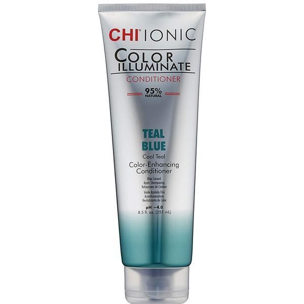 CHI Синьо-зелен оцветяващ балсам - CHI Farouk Ionic Color Illuminate Conditioner Teal Blue, 251 мл